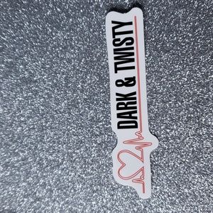 GREY'S ANATOMY Waterproof Sticker Quote
